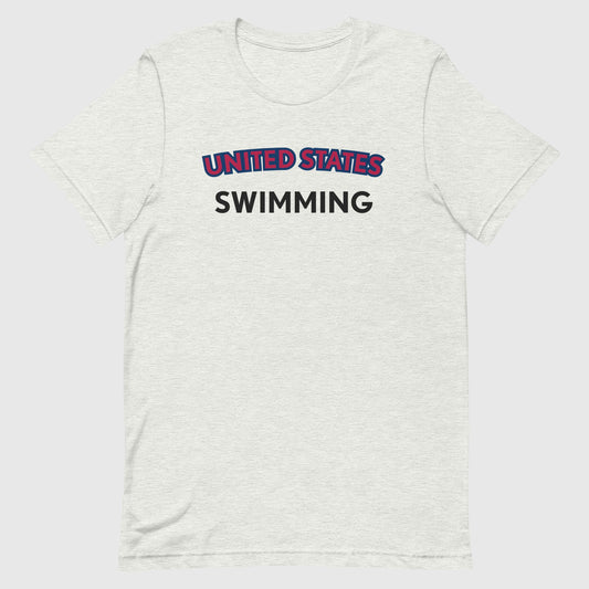 US SWIMMING Unisex tee